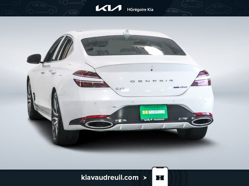 2022 Genesis G70 White Saint-Eustache - photo #4