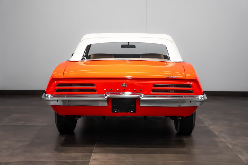 1969 Pontiac Firebird Orange Montreal - photo #4