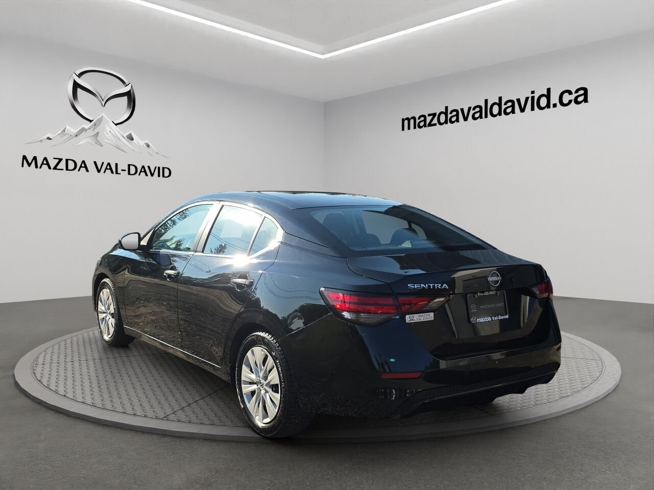 Nissan Sentra S Plus CVT, caméra de recul, commande audio au volant, Apple Carplay 2024 Noir Val-David - photo #20