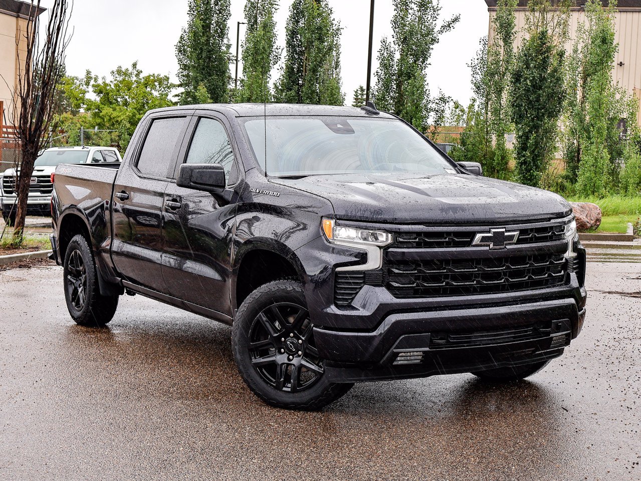 2024 Chevrolet Silverado 1500 4WD Crew Cab 147 RST Black Sherwood Park - photo #1