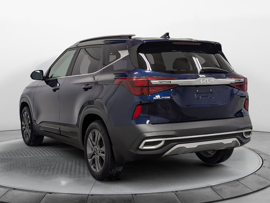 KIA SELTOS FWD EX PREMIUM Cuir Sièges et Volant Chauffants 2023 Bleu