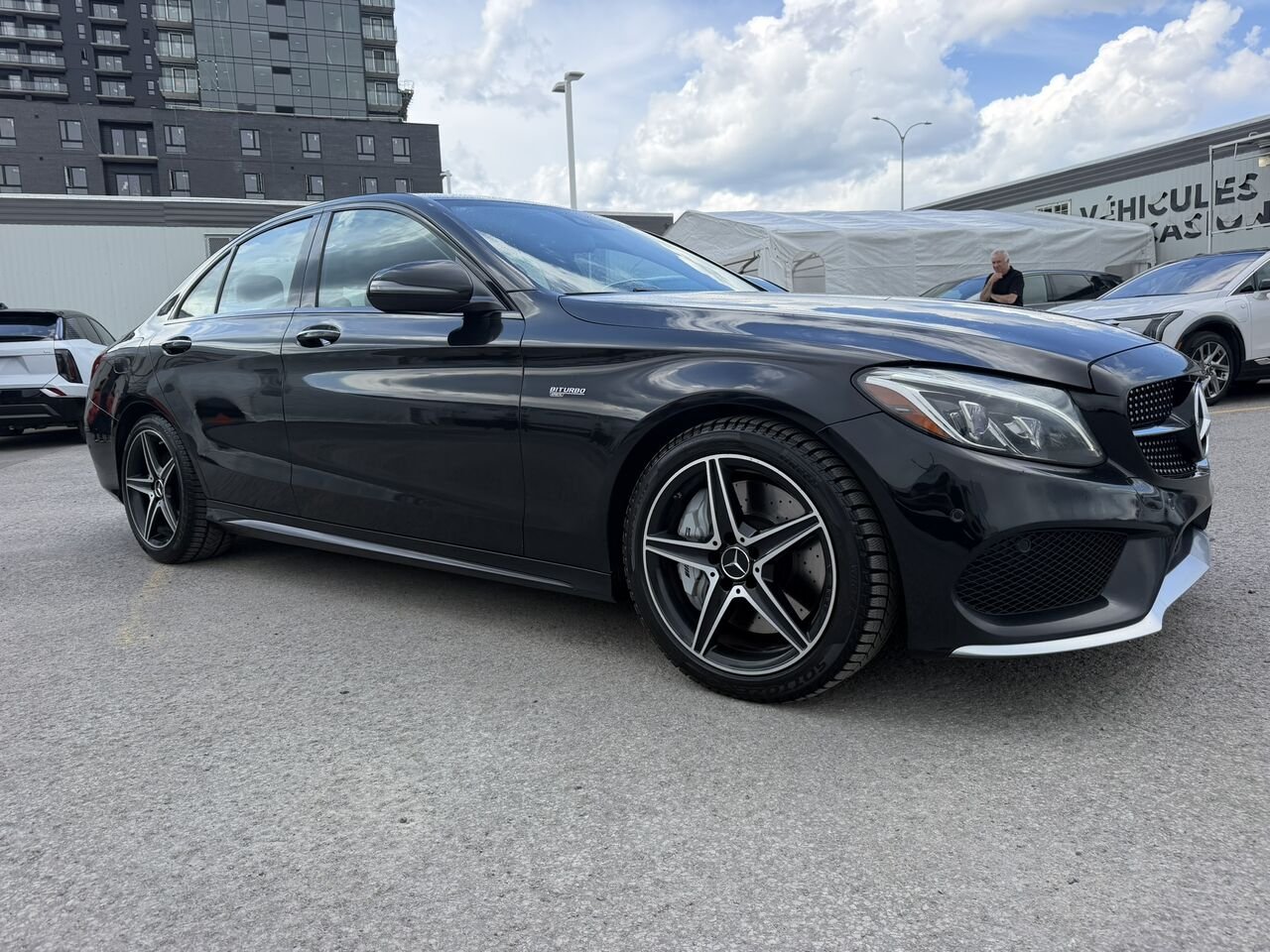 2017 Mercedes-Benz Classe-C C 43 AMG 4MATIC Black Laval - photo #7