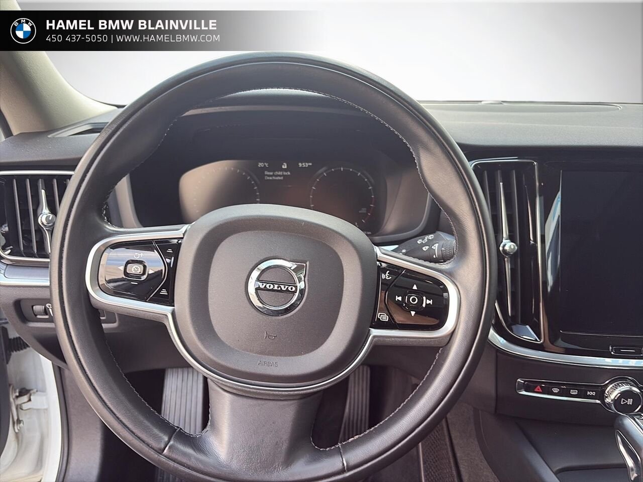 Volvo V60 T6 Momentum TI 2020 Blanc Blainville - photo #11