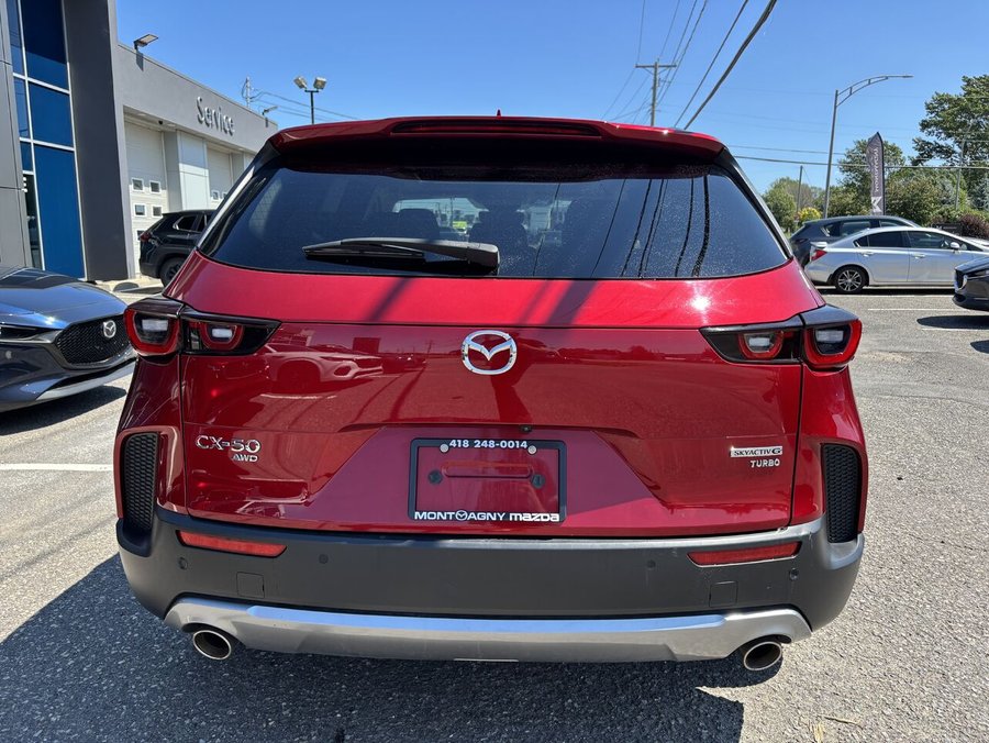 Mazda CX-50 GT TI avec moteur turbo 2024 Rouge
