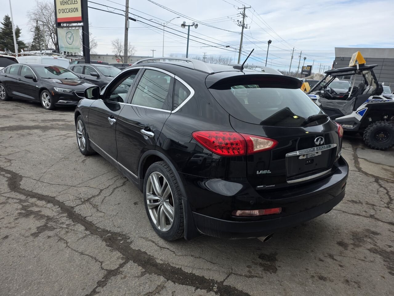2014 INFINITI QX50 Black  - photo #3