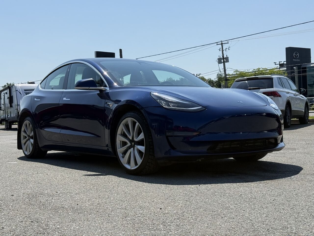 2019 Tesla Model 3 Long Range AWD Blue Granby - photo #8