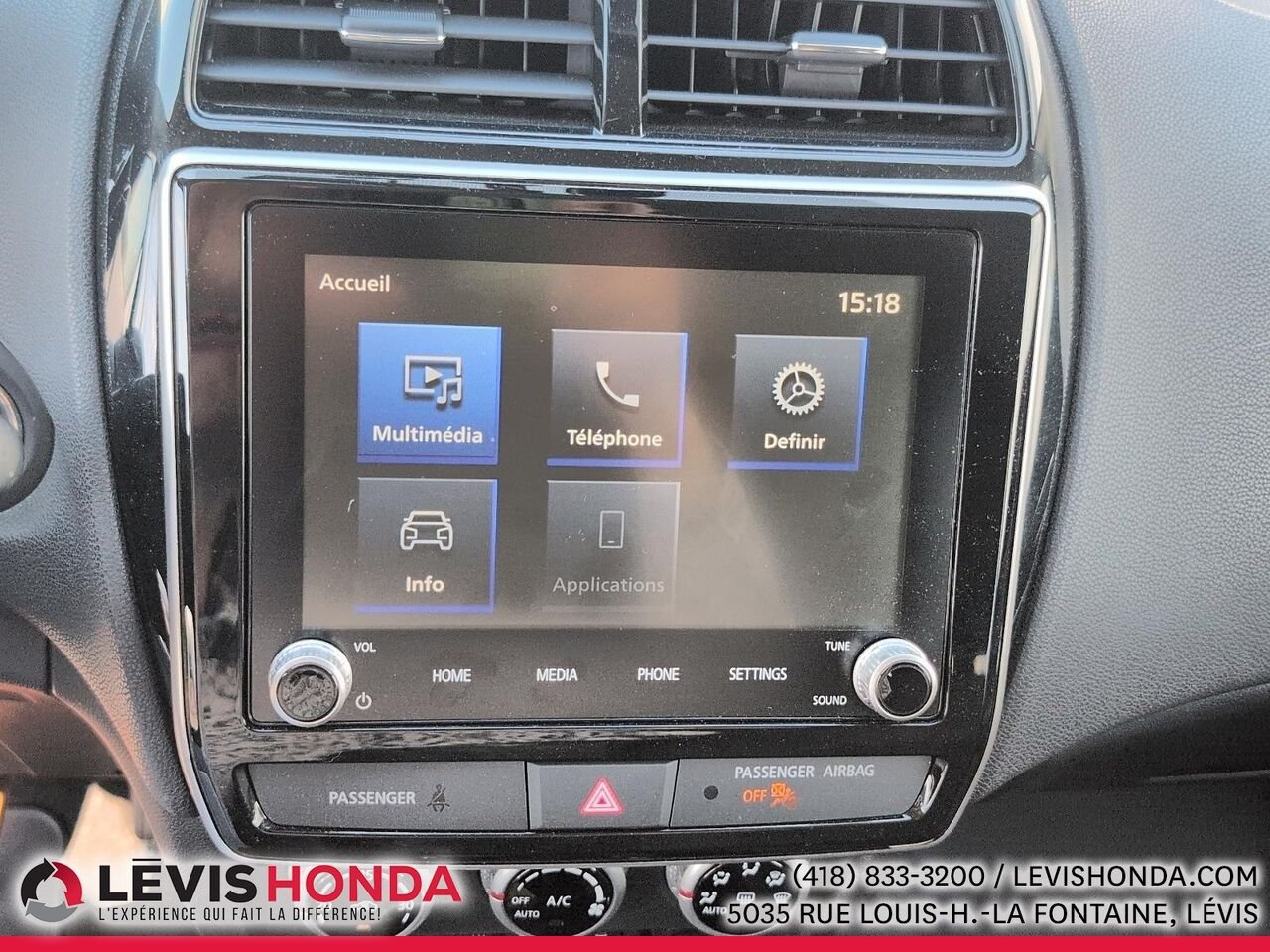 Mitsubishi RVR SEL AWC SEL AWC 2022 Noir Lévis - photo #28