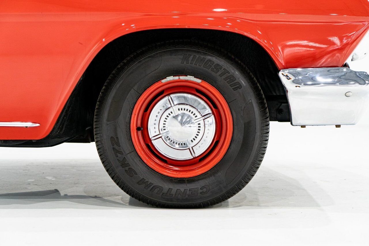Chevrolet Biscayne Unrestored nearly all original parts 1962 Rouge Montréal - photo #40