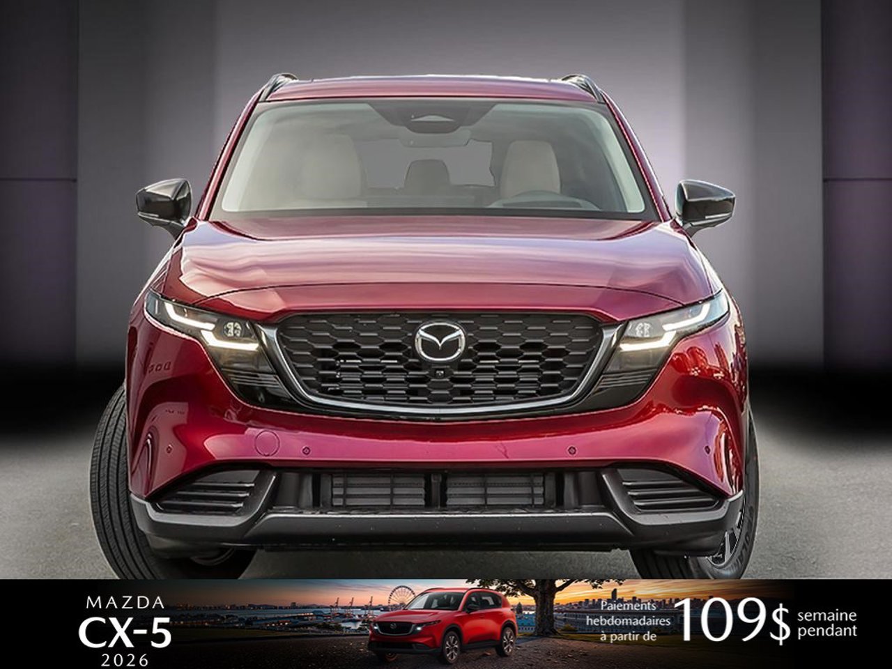 2026 Mazda CX-5 JM3KMBHA4T0186997 Soul Red Crystal Metallic Mirabel - photo #1