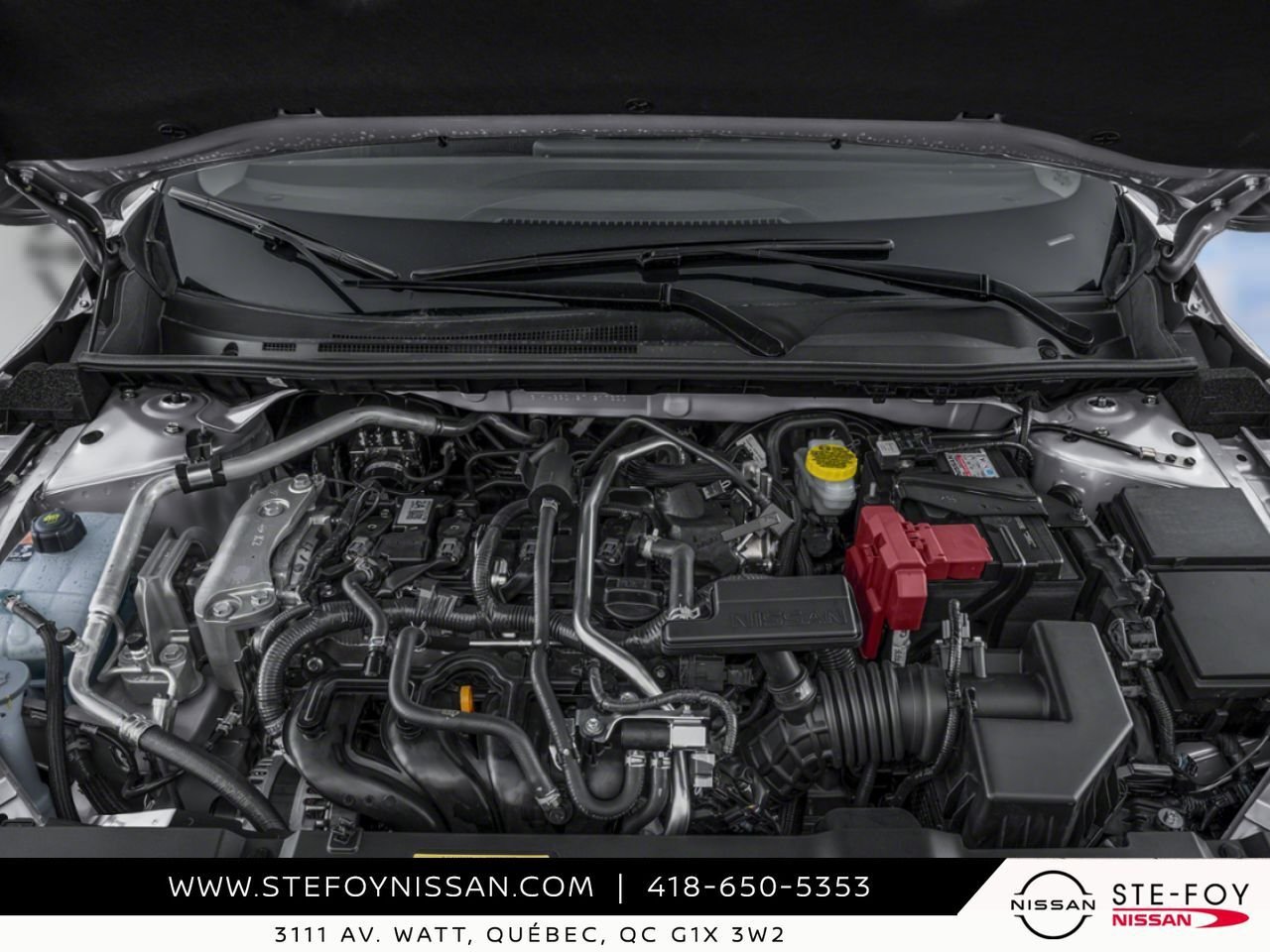 2026 NISSAN Sentra Aspen White TriCoat/Super Black Ste-Foy - photo #4