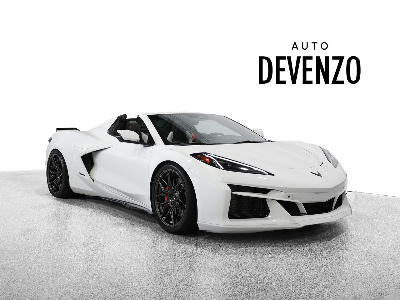 White 2024 Chevrolet Corvette Convertible Rear-Wheel Drive Automatic
