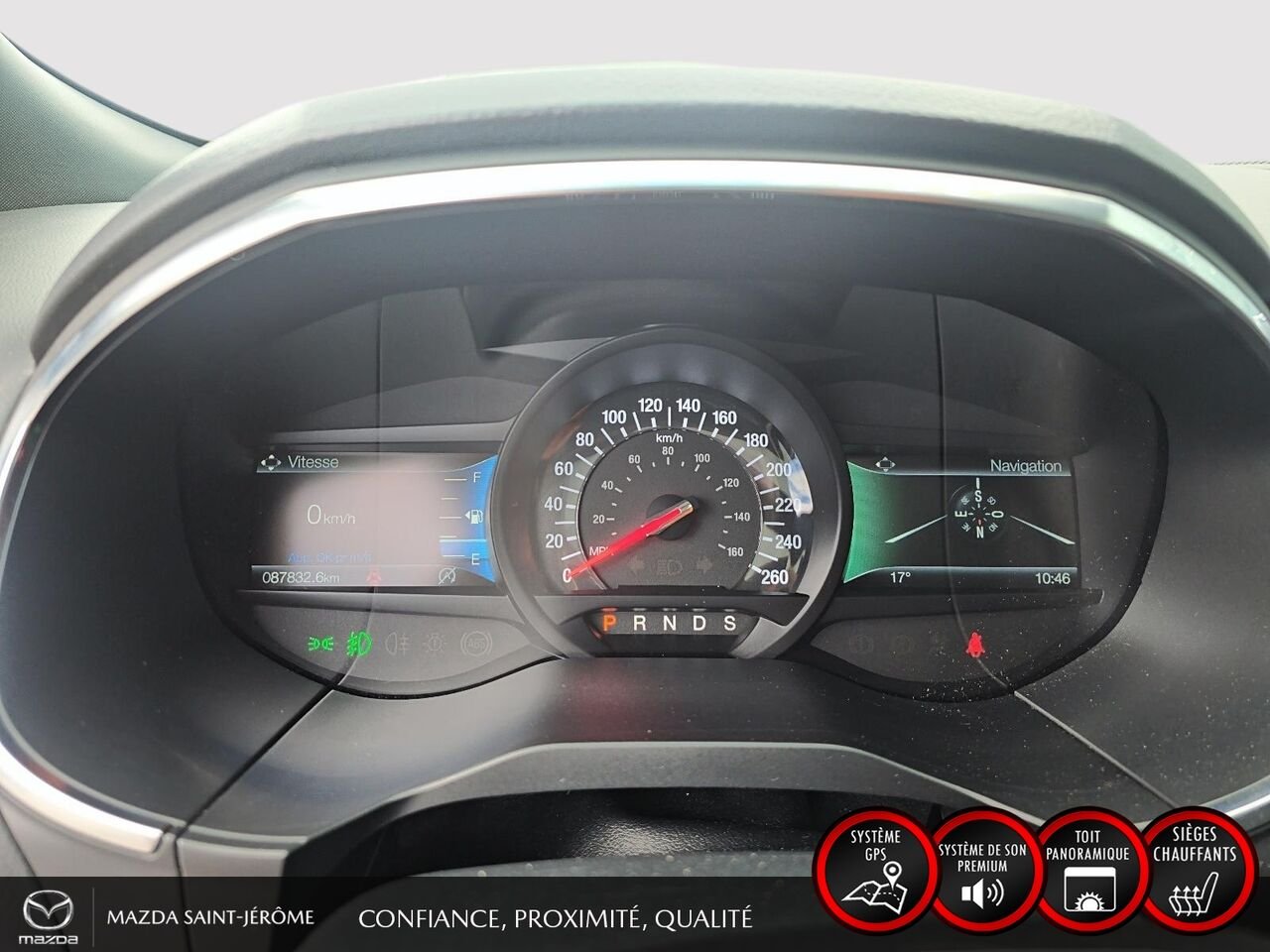 2020 Ford Edge ST | TOIT PANO | AWD | CUIR | Grey Saint-Jérôme - photo #17