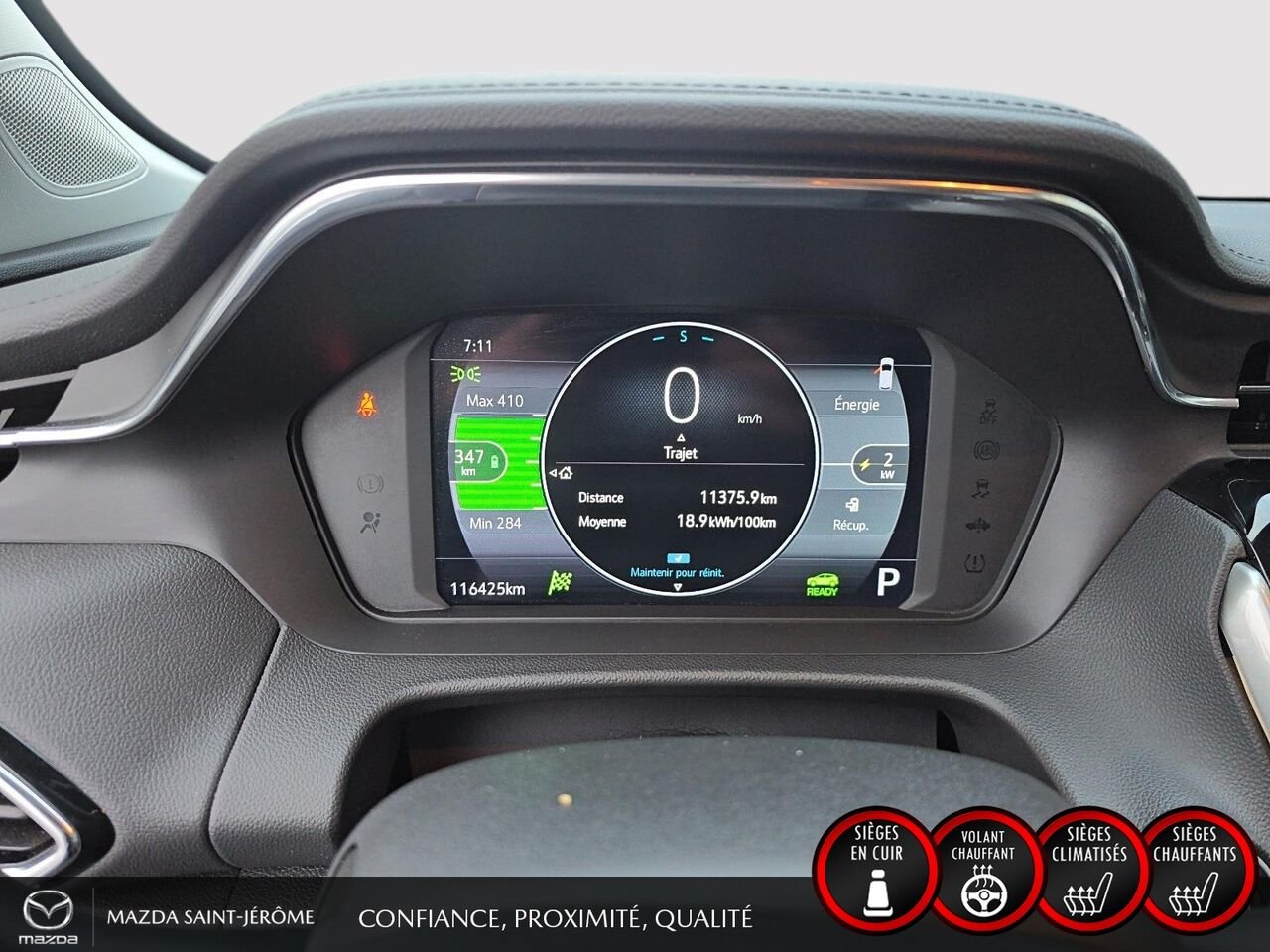 Chevrolet Bolt EUV LT REDLINE | CARPLAY SANS FIL | SIÈGES CHAUFFANTS | ANGLE MORT | 115 165 KM 2023 Blanc Saint-Jérôme - photo #15