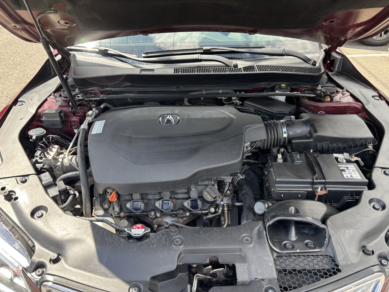 2015 ACURA TLX TECH V6 Tech berline 4 portes SH-AWD Red Montmagny - photo #13