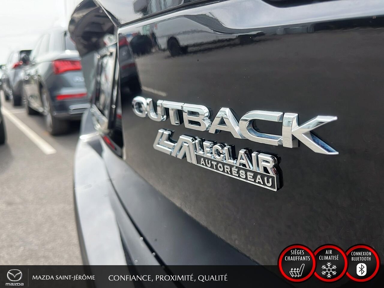 Subaru Outback Limited | TOIT OUVRANT | CUIR | AWD | 2023 Noir Saint-Jérôme - photo #8