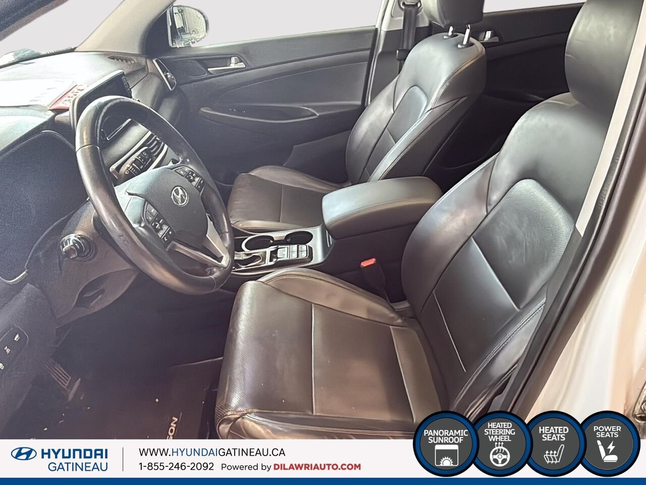 Hyundai Tucson 2019 Blanc Gatineau - photo #8