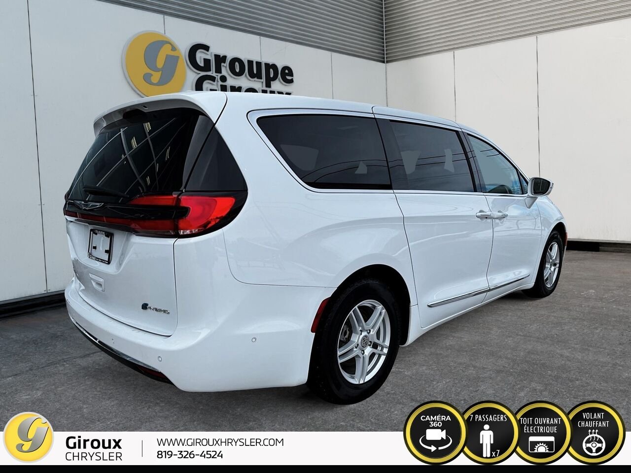 Chrysler Pacifica Hybrid 2022 Blanc Sainte-Agathe-des-Monts - photo #5