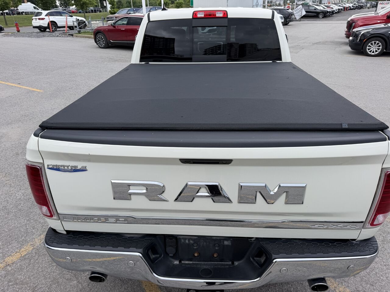 2018 Ram 1500 *DIESEL* LIMITED CREW CAB White Laval - photo #13