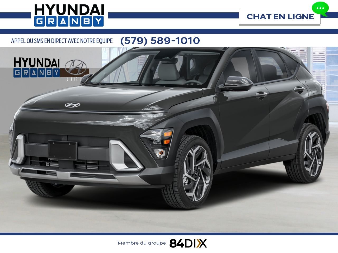 2026 HYUNDAI Kona Ecotronic Grey Granby - photo #0