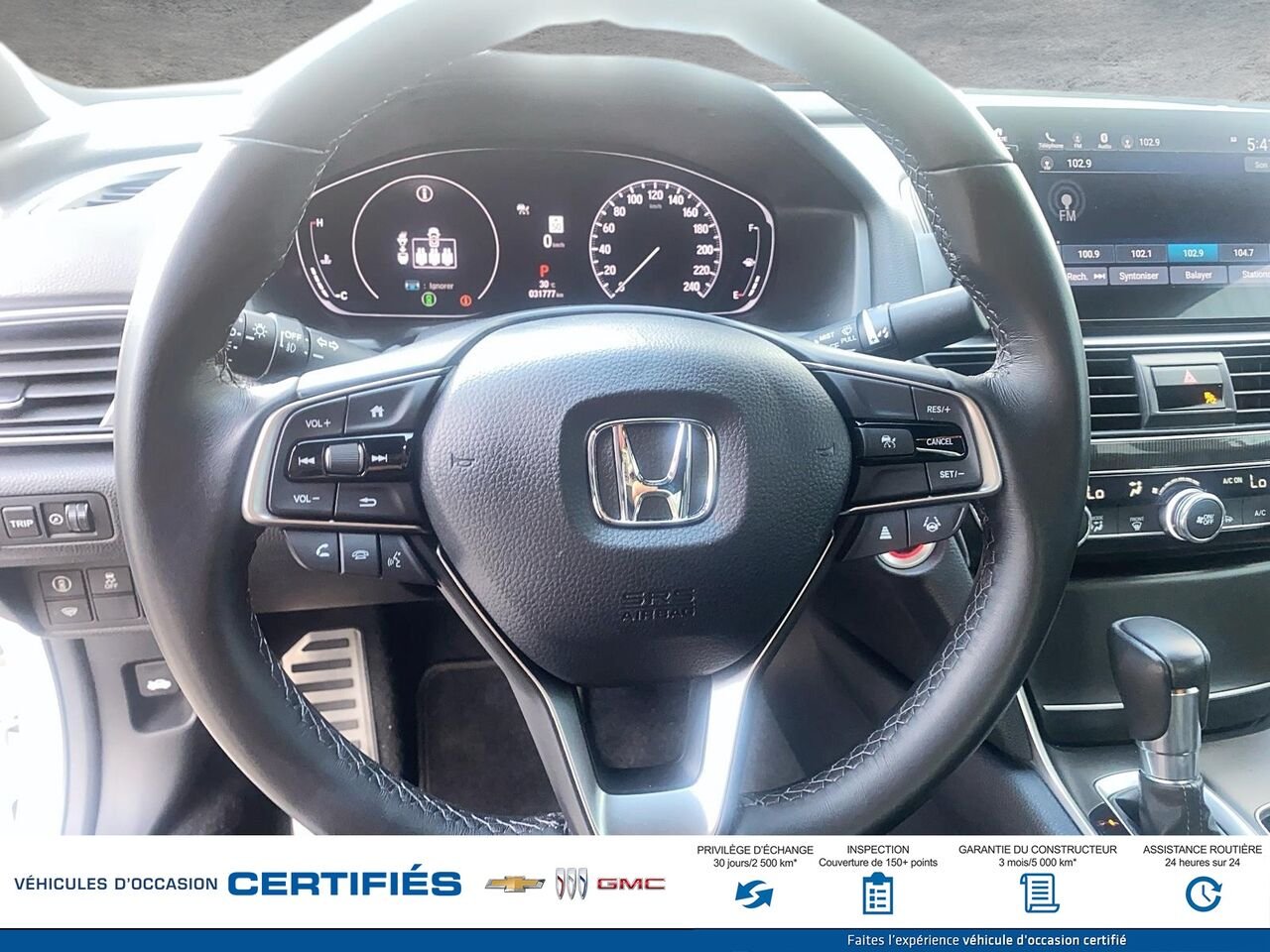 HONDA ACCORD SE SE CVT 2022 Blanc Montmagny - photo #10
