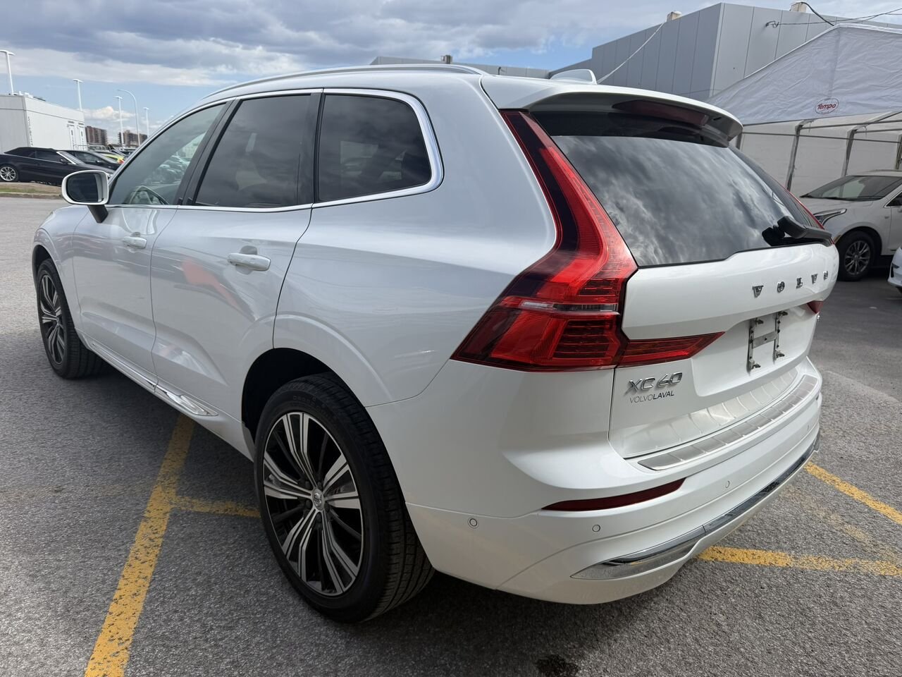 Volvo XC60 B6 Ultimate AWD 2023 Blanc Laval - photo #12