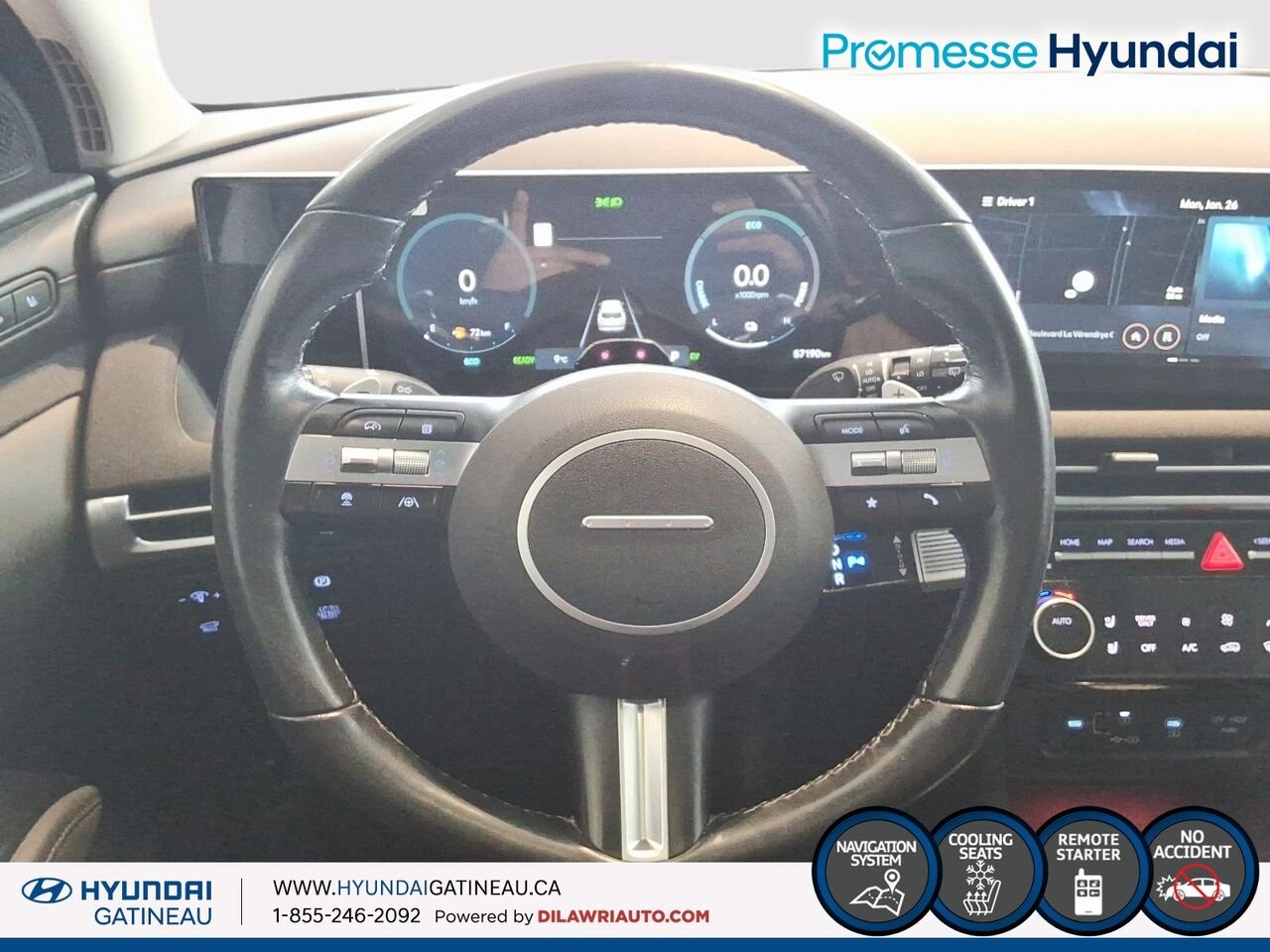 Hyundai Tucson hybride Ultimate TI*** cuir , toit ouvrant , navigation et plus *** 2025 Bronze Ottawa & Gatineau - photo #10