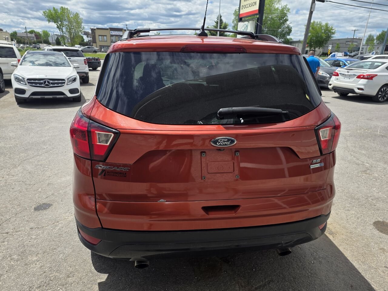 2019 Ford Escape Orange  - photo #4