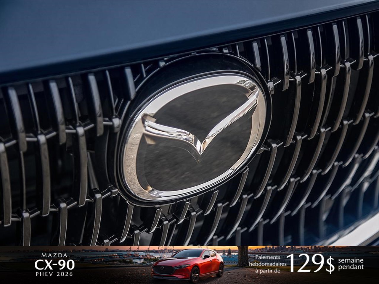 2026 Mazda CX-90 PHEV JM3KKCHA9T1382410 Deep Crystal Blue Mica Mirabel - photo #8