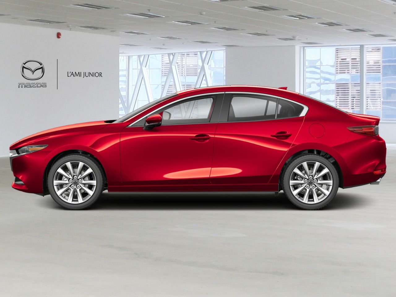 MAZDA Mazda3 NIV JM1BPBDL2T1879763 2026 Rouge vibrant cristal métallisé Chicoutimi - photo #1