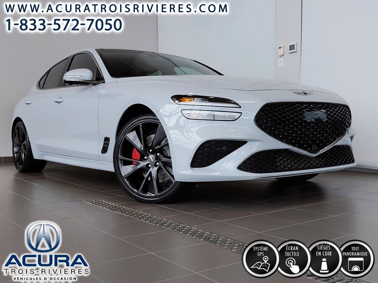 2022 Genesis G70 3.3T AWD Grey Trois-Rivières - photo #0
