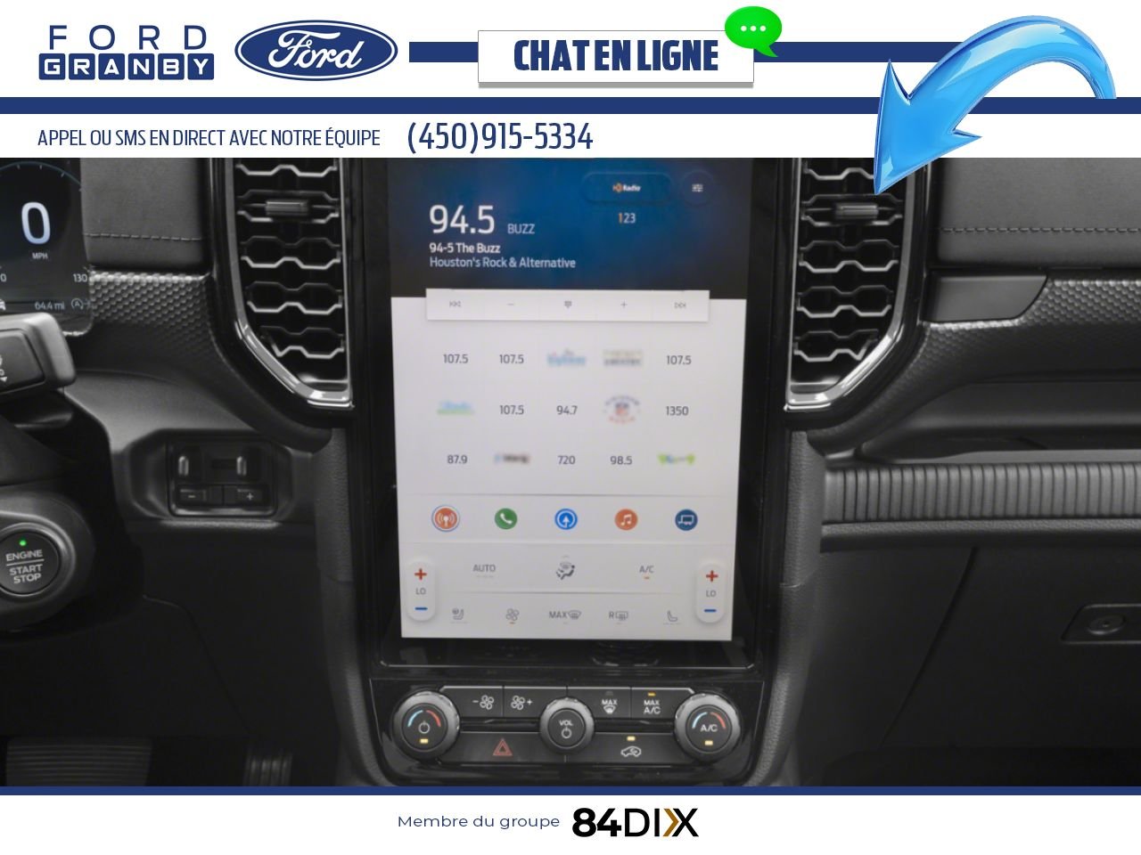Ford Ranger 2025 Noir ombre Granby - photo #7