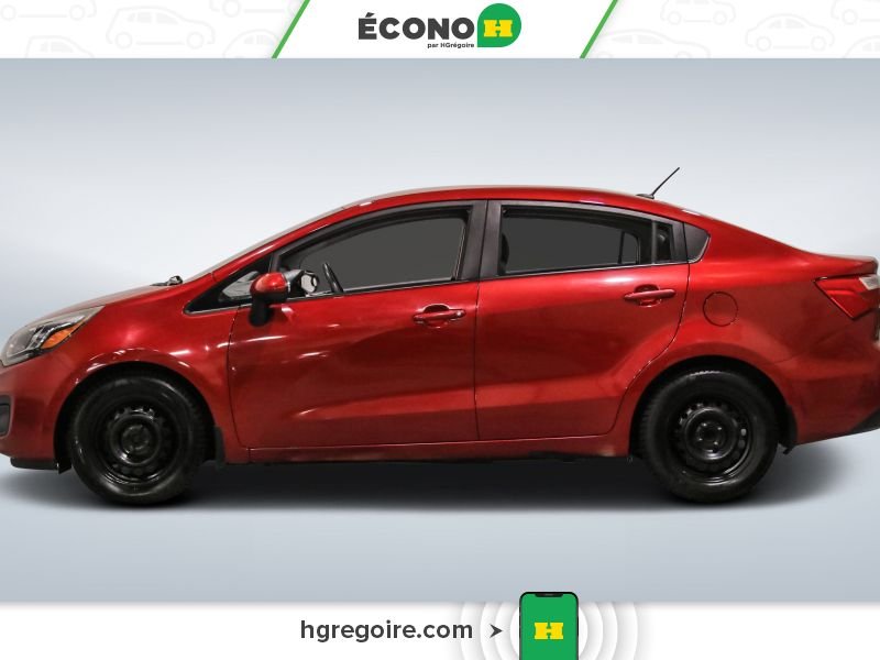 Kia Rio 730364 | LX GR ÉLEC 2015 Rouge Laval - photo #4