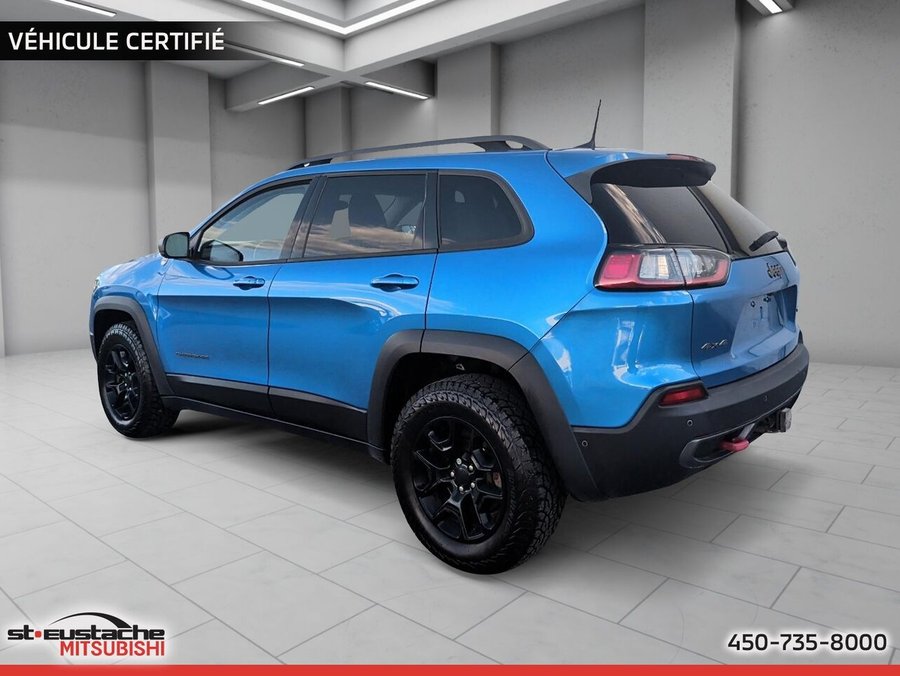 2020 Jeep Cherokee Trailhawk Elite AWD-V6-CUIR-TOIT PANORAMIQUE-SIÈGES CHAUFFANTS Blue