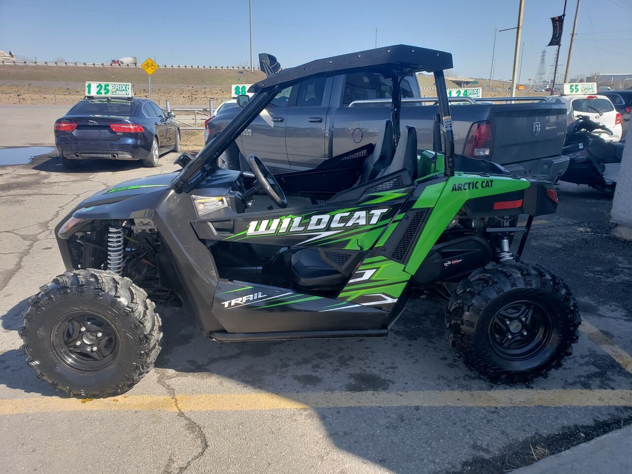 2017 ARCTIC CAT WILD CAT 700 Black  - photo #3