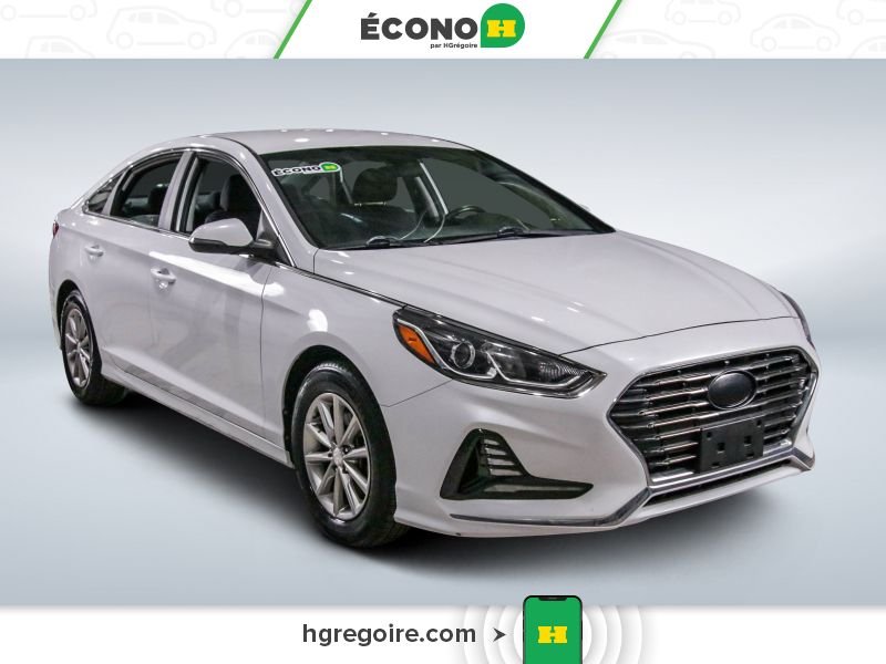 2018 Hyundai Sonata White Blainville - photo #0