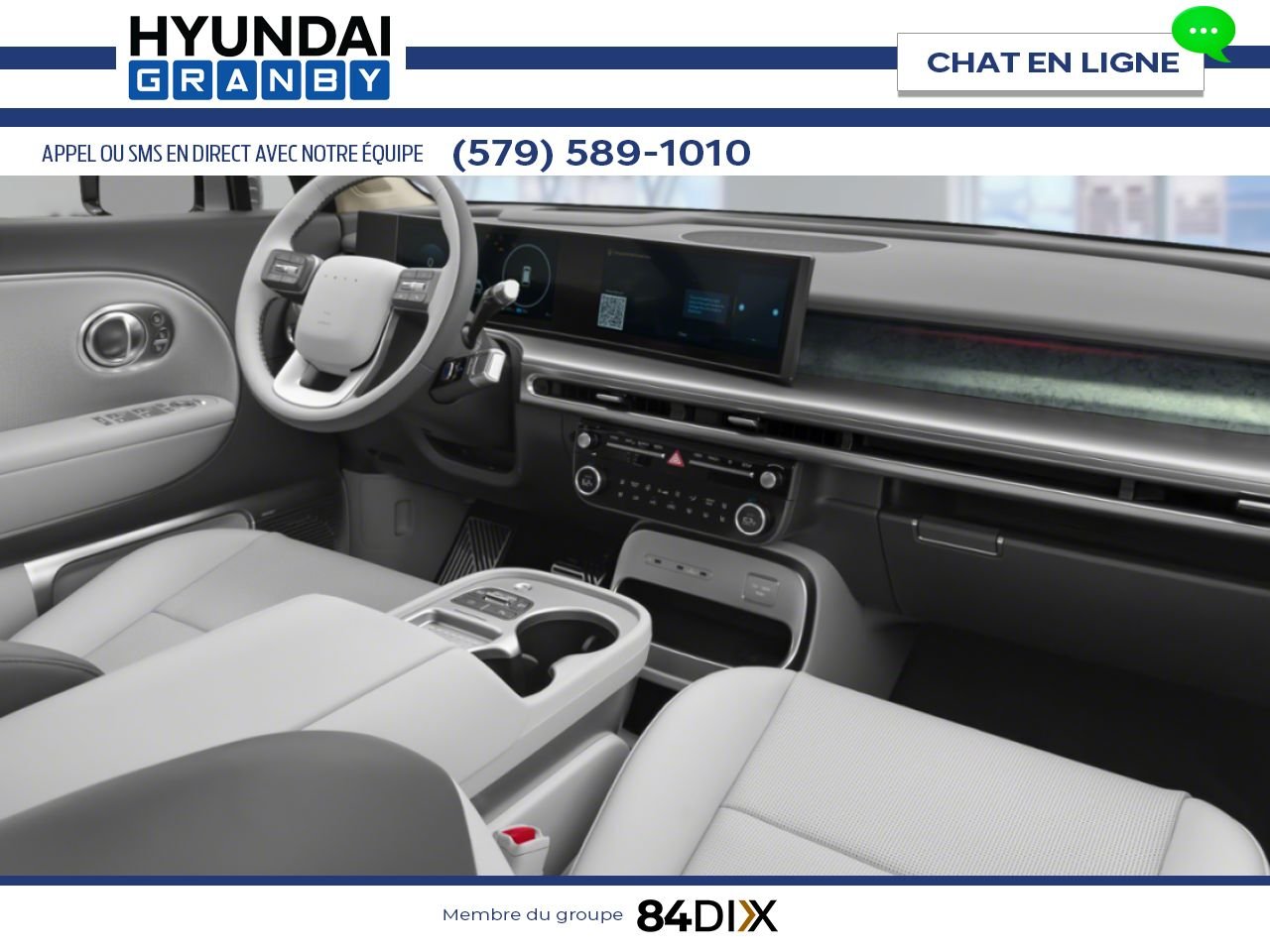 HYUNDAI IONIQ 9 2026 Blanc à thématique Serenity Granby - photo #3