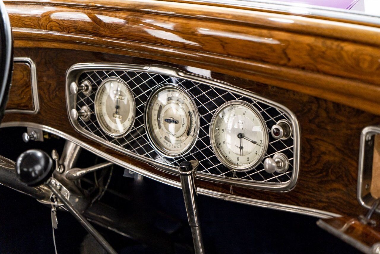 1933 Lincoln KB Victoria Coupe One Of 18 Built, And The Only Known Surviving **PRICE IN USD** Purple Montreal - photo #62