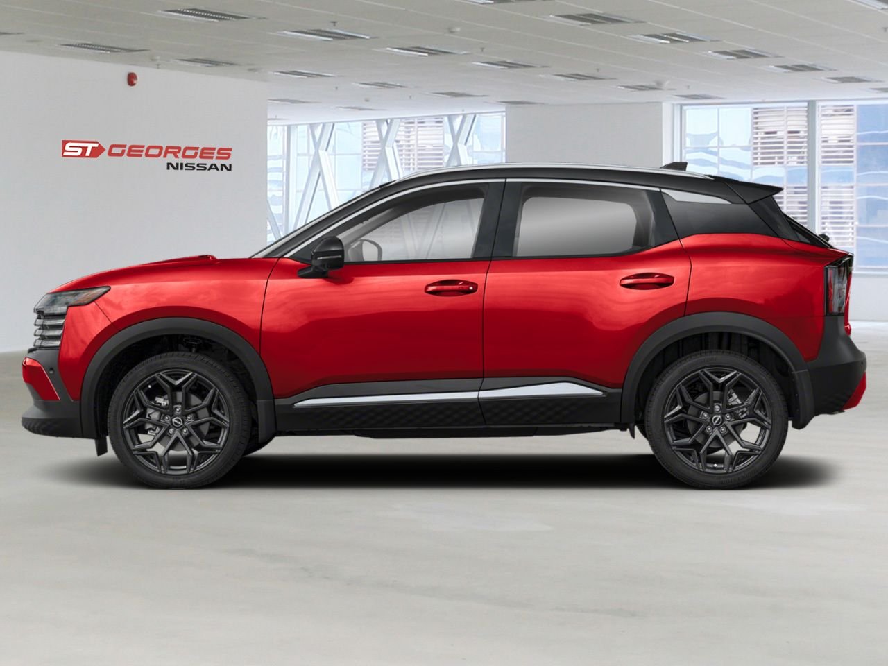 NISSAN Kicks 2026 Teinte braise écarlate/Noir intense Saint-Georges - photo #1