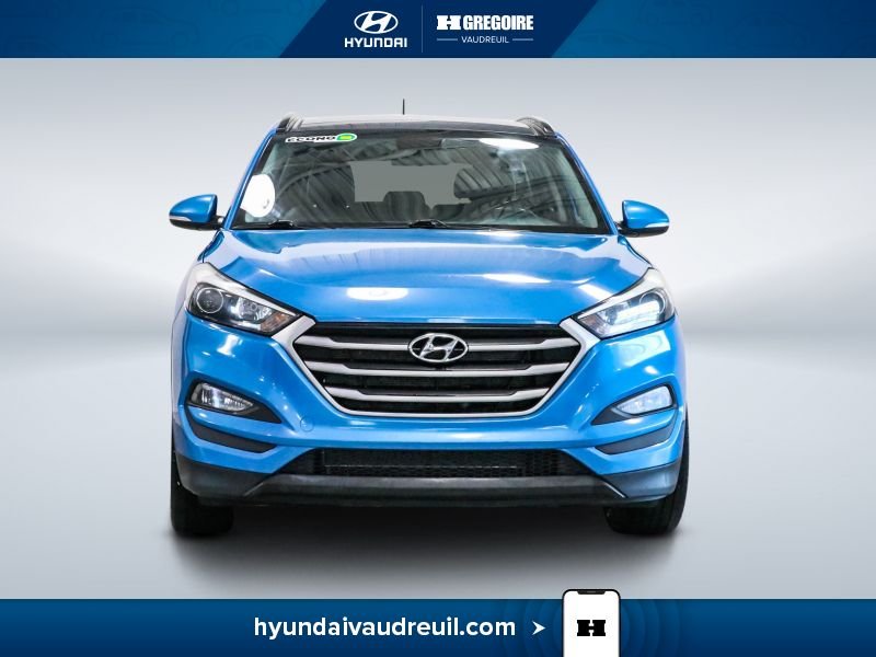 Hyundai Tucson 2017 Bleu Blainville - photo #2