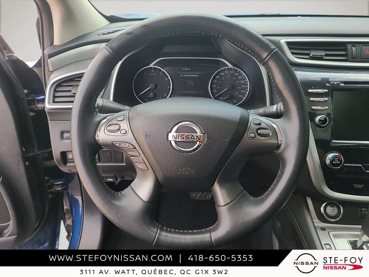 Nissan Murano SV 2019 Bleu Ste-Foy - photo #11