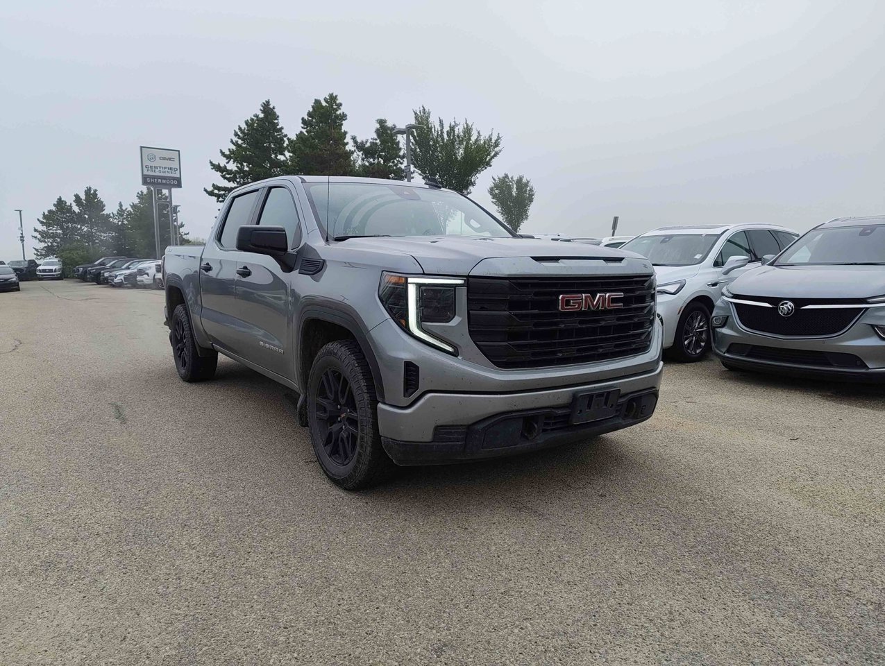 2023 GMC Sierra 1500 4WD Crew Cab 147 Pro Grey Sherwood Park - photo #2