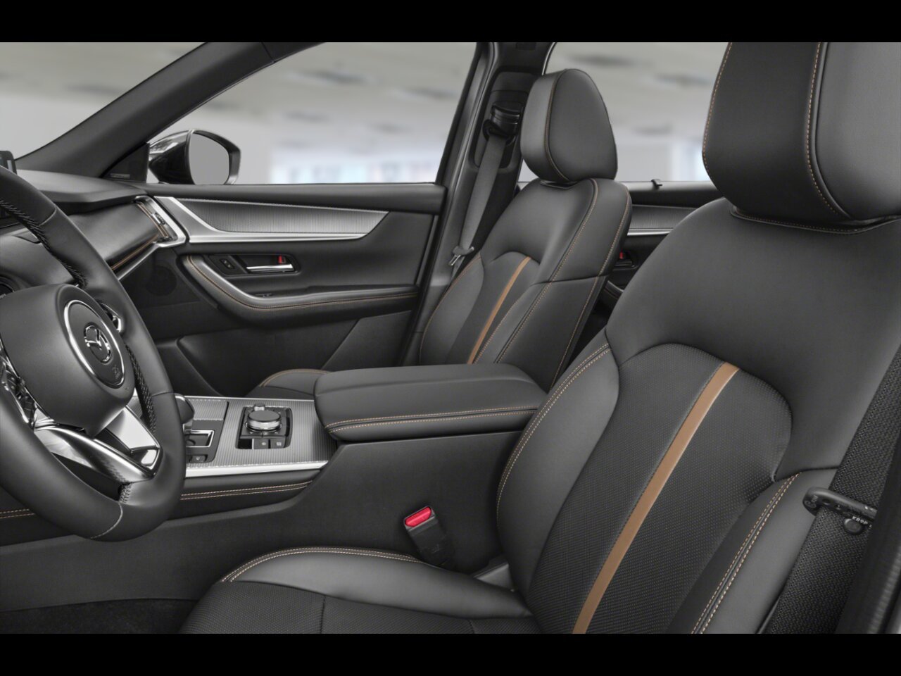 MAZDA CX-90 hybride rechargeable NIV JM3KKDHA6T1398787 2026 Rouge artisanal cristal métallisé Chicoutimi - photo #3
