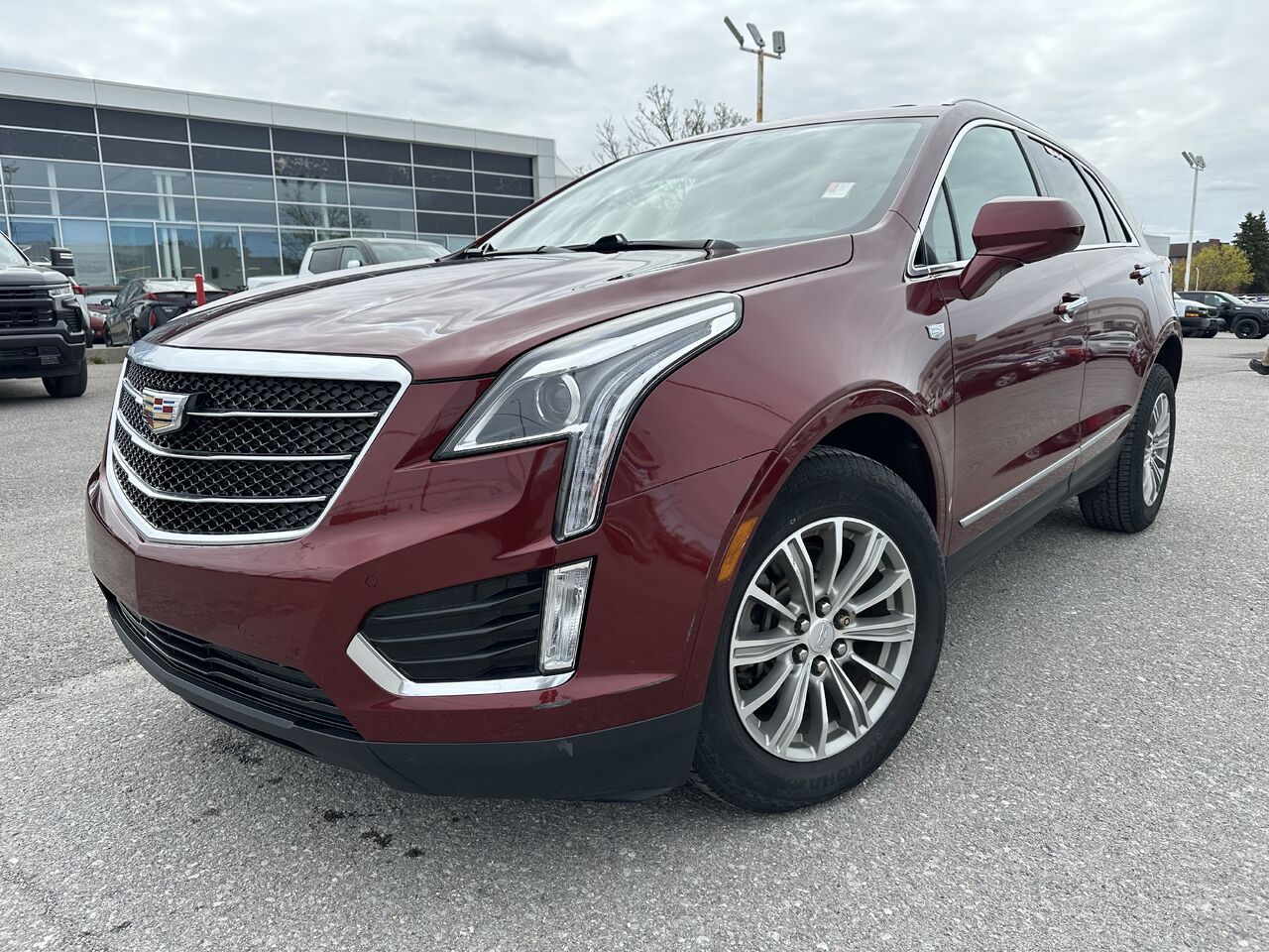 Red 2017 Cadillac XT5 SUV / Crossover Four-Wheel Drive Automatic
