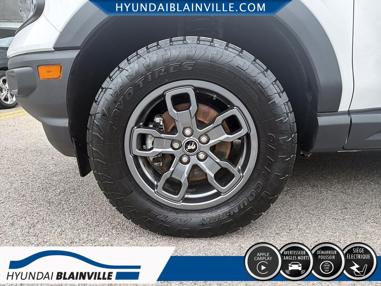 Ford Bronco Sport 2023 Blanc Blainville - photo #7
