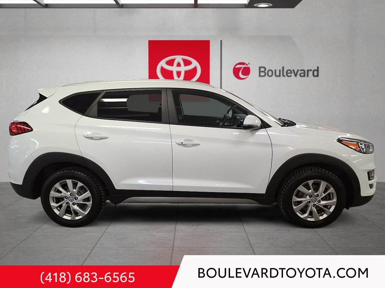 Hyundai Tucson 100146B-38 | PREFERRED 2021 Blanc Québec - photo #2