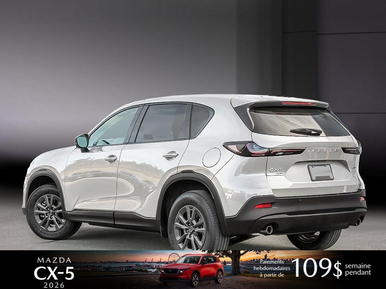 Mazda CX-5 JM3KMAHA6T0178751 2026 Blanc rhodium métallisé Mirabel - photo #3
