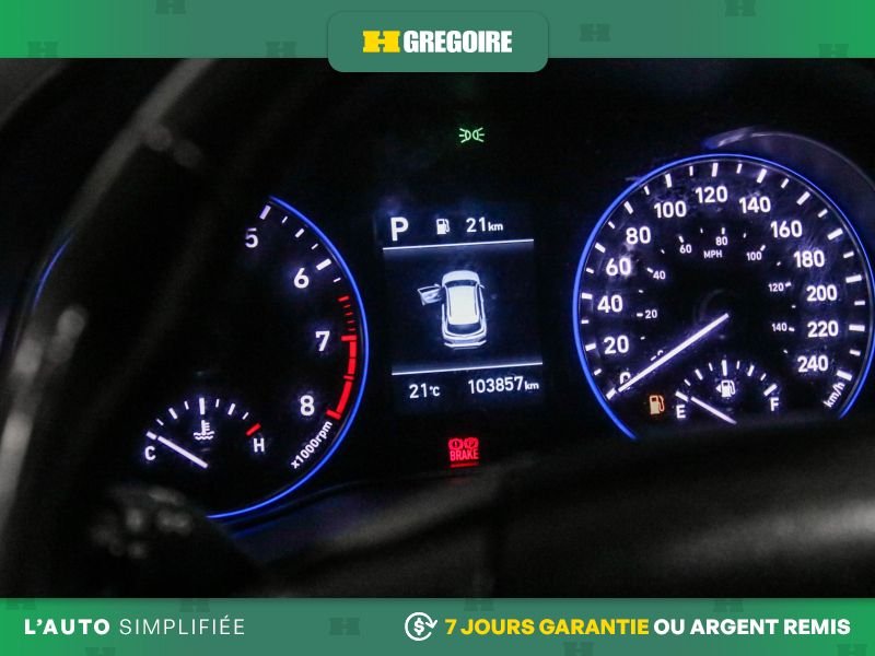 Hyundai Kona 821391 | Preferred AUTO AC GR ELECT MAGS CAM RECUL BLEUTOOT 2019 Noir Laval - photo #19