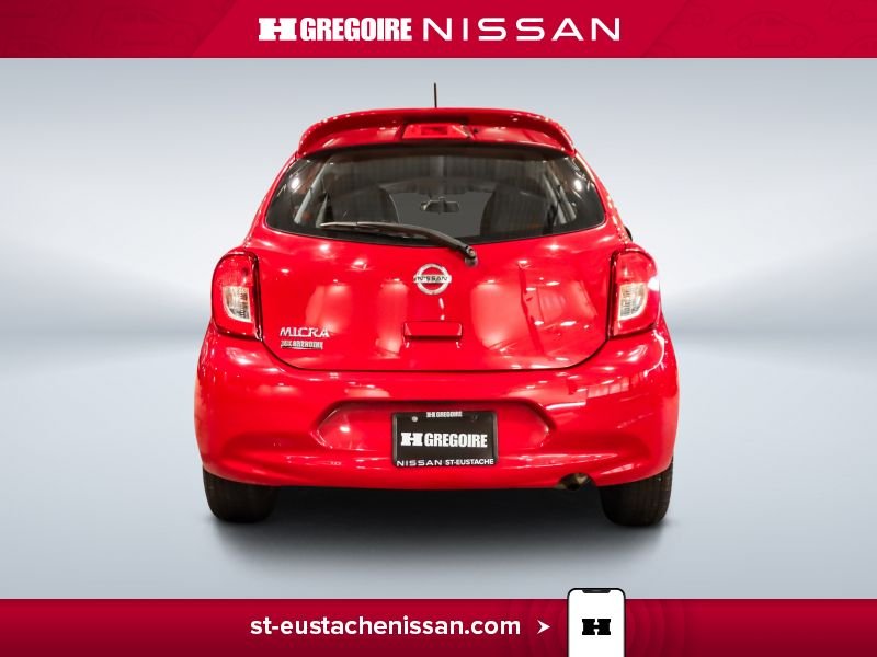 Nissan MICRA SR4600 | S AUTOMATIQUE CLIMATISATION BAS KILOMETRAGE 2017 Rouge Laval - photo #10