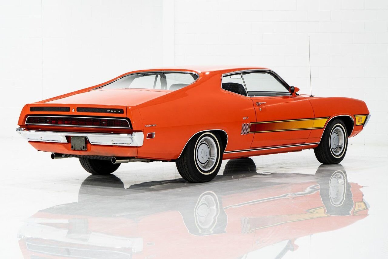 Ford Torino PRIX EN USD | GT Survivor. 33,462 original miles 429cu.in. 1970 Orange Montréal - photo #29