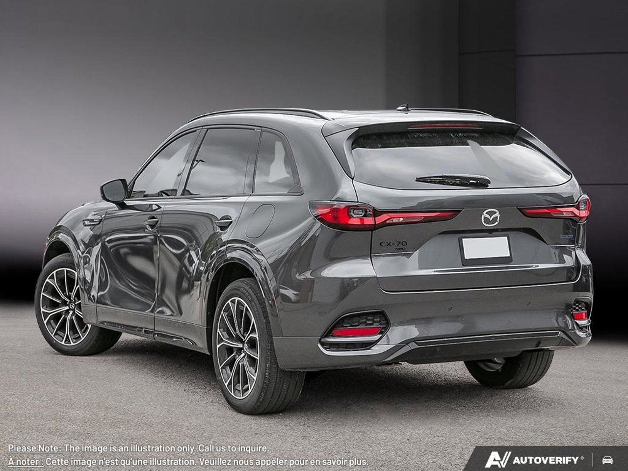 2026 Mazda CX-70 PHEV JM3KJDHA8T1206358 Machine Grey Metallic Mirabel - photo #3